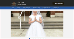 Desktop Screenshot of ourladyoftheangels.net
