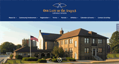 Desktop Screenshot of ourladyoftheangels.org