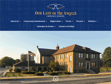 Tablet Screenshot of ourladyoftheangels.org